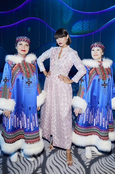 Виктория Лопырева, беременная Нюша с мужем, Нино Нинидзе и другие на фестивале русской культуры в Дубае